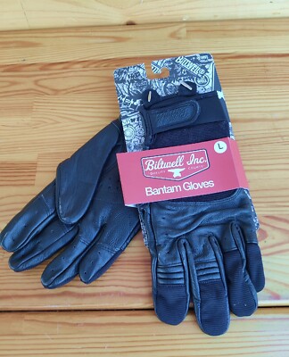 Biltwell Bantam Black Motorcycles Gloves
