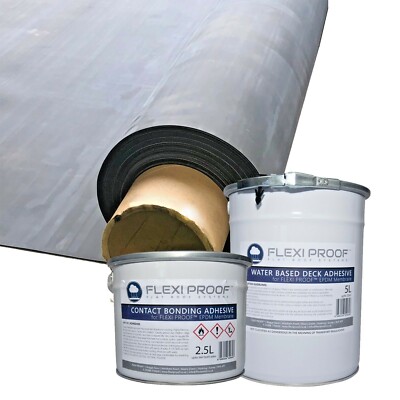 rubber flat membrane roofing roofs adhesives epdm kit