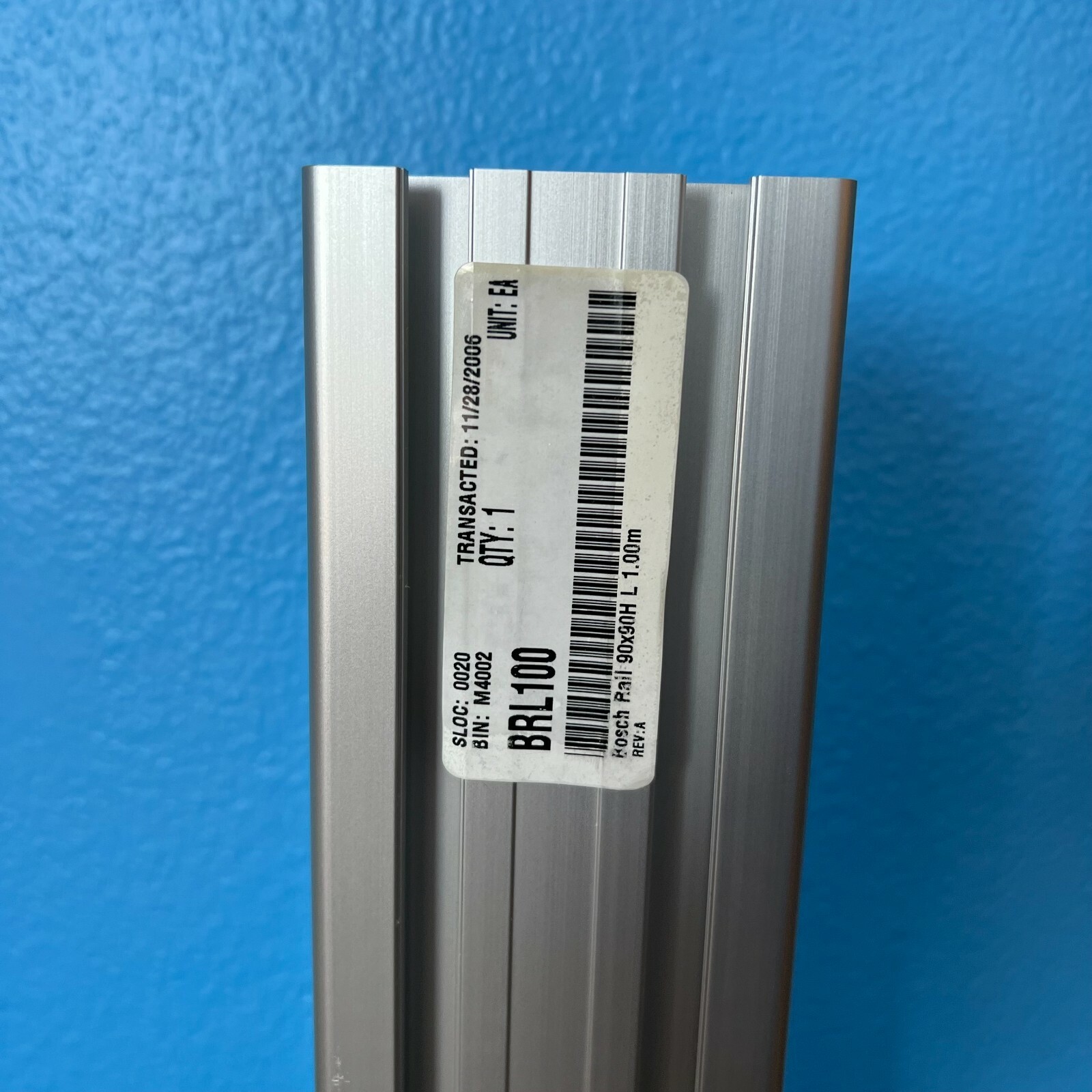 Bosch Rexroth Strut Profile 90x90, Single Stick, Length=1000mm, 10mm T