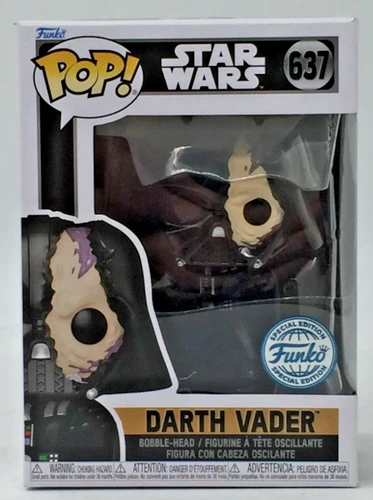 Funko Pop! Star Wars Darth Vader #637 Funko Special Edition  With Pop Protector