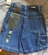 Deadstock Y2K FUBU The Collection Denim Cargo Shorts. Boys 4