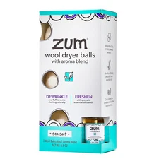 Indigo Wild Laundry Dryer Balls Kit - Wool Laundry Balls for The Dryer - Esse...