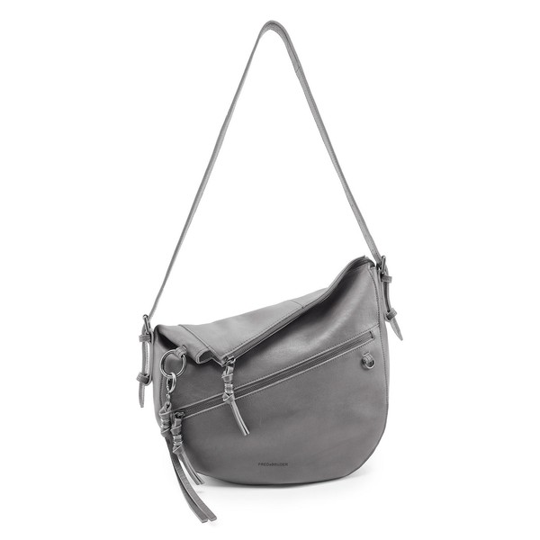 Fredsbruder My Forever Friend UmhäNgetasche Leder 35Cm #FSB-250-3864 (Grey)-image