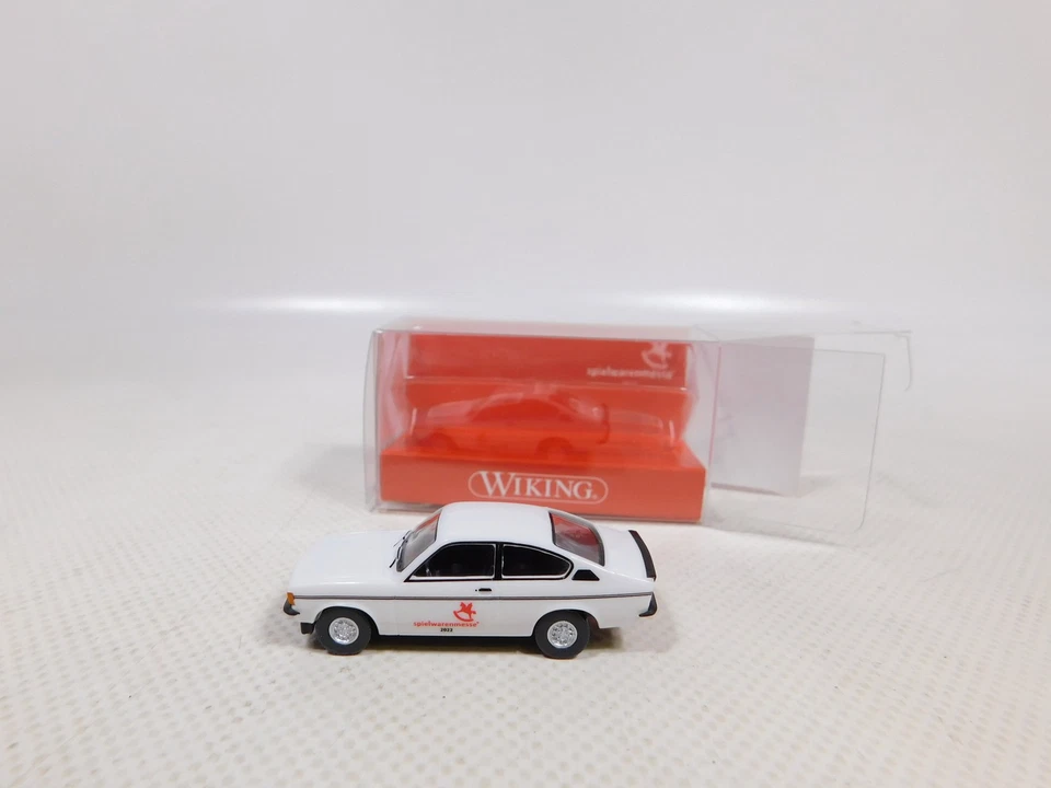 Wiking H0 1:87 Opel Kadett C Spielwarenmesse Nürnberg 2022 Mint Box #EE977-0,5 - Immagine 2 di 4