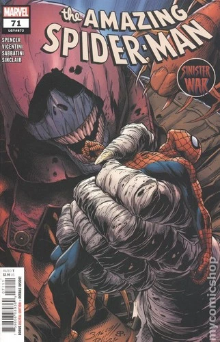 Amazing Spider-Man #71A Bagley NM 2021 Stock Image
