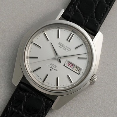 SEIKO King Seiko 56KS 5626-7000 Hi Beat Automatic Watch Day Date Vintage