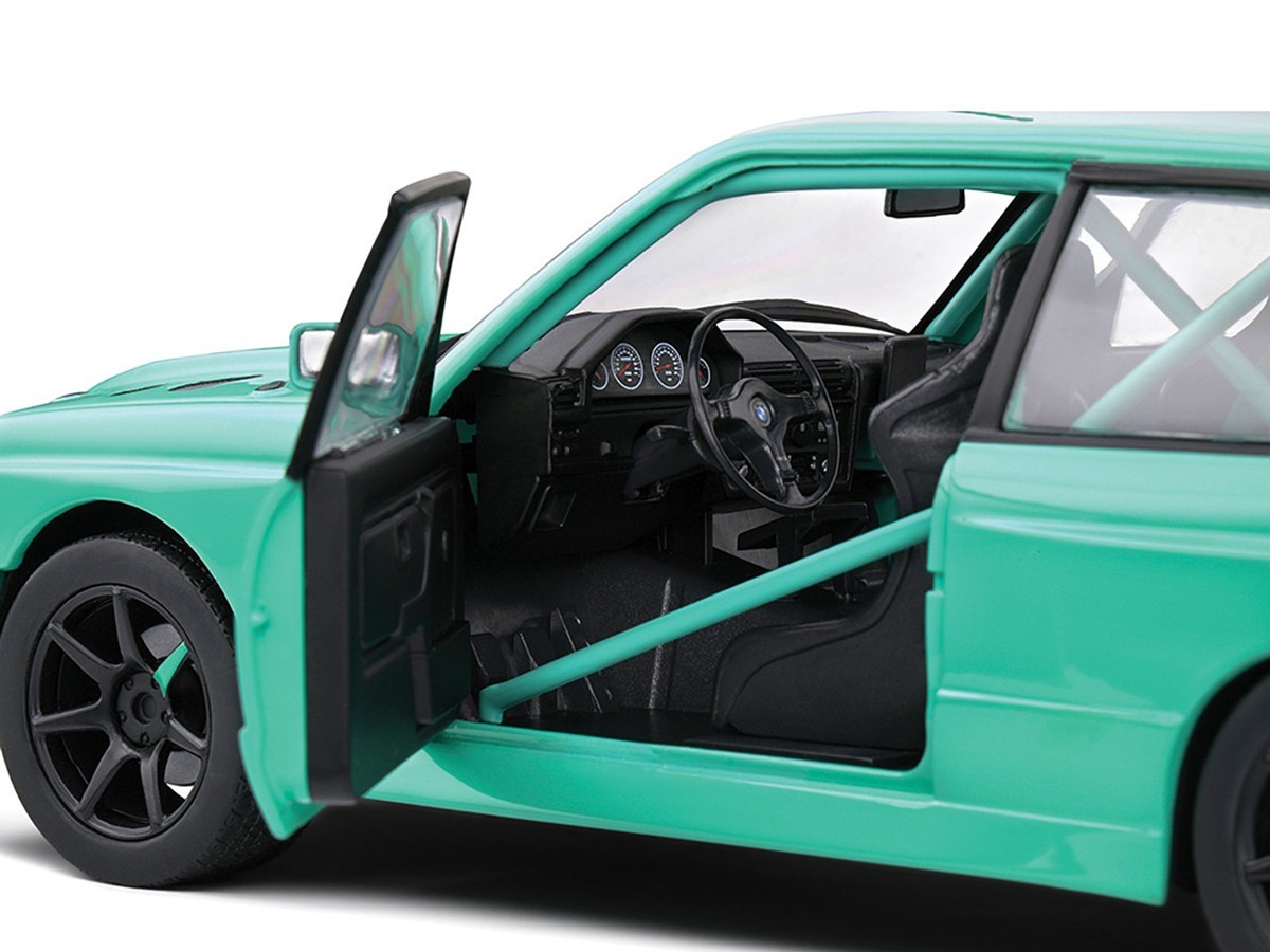 1/18 Solido 1990 BMW E30 M3 Diecast Model Car Blue Custom S1801527