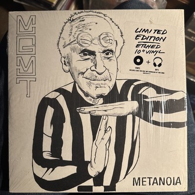 MGMT - Metanoia RARE ltd. ed. single-sided etched 10'' vinyl single '08
