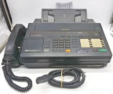 VTG 1992 Panasonic KX-F50  Phone Fax Answering Machine (TURNS ON UNTESTED) Read