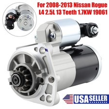 Starter For 2007-2012 Nissan Sentra 2008-2013 Rogue 2014-2015 Rogue Select 2.5L
