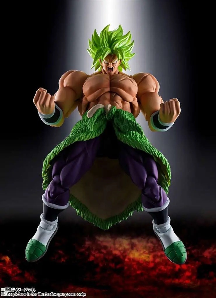 Figurine Dragon Ball Super - Super Saiyan Broly Full power S.H.Figuarts 22cm