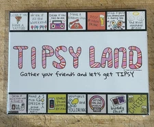 Tipsy Land Drinking Game For Friends In Party Board Games Tasks And Challenges