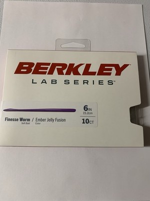 Berkley Lab Series 6  Finesse Worm Ember Jelly Fusion