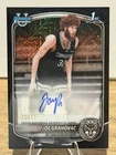 2025-26 Bowman #CPA-JG Joe Grahovac Chrome Prospect Autographs Black Mojo