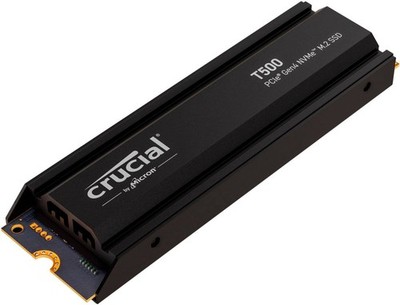 Crucial - T500 2TB Internal SSD PCIe Gen 4x4 NVMe M.2 with