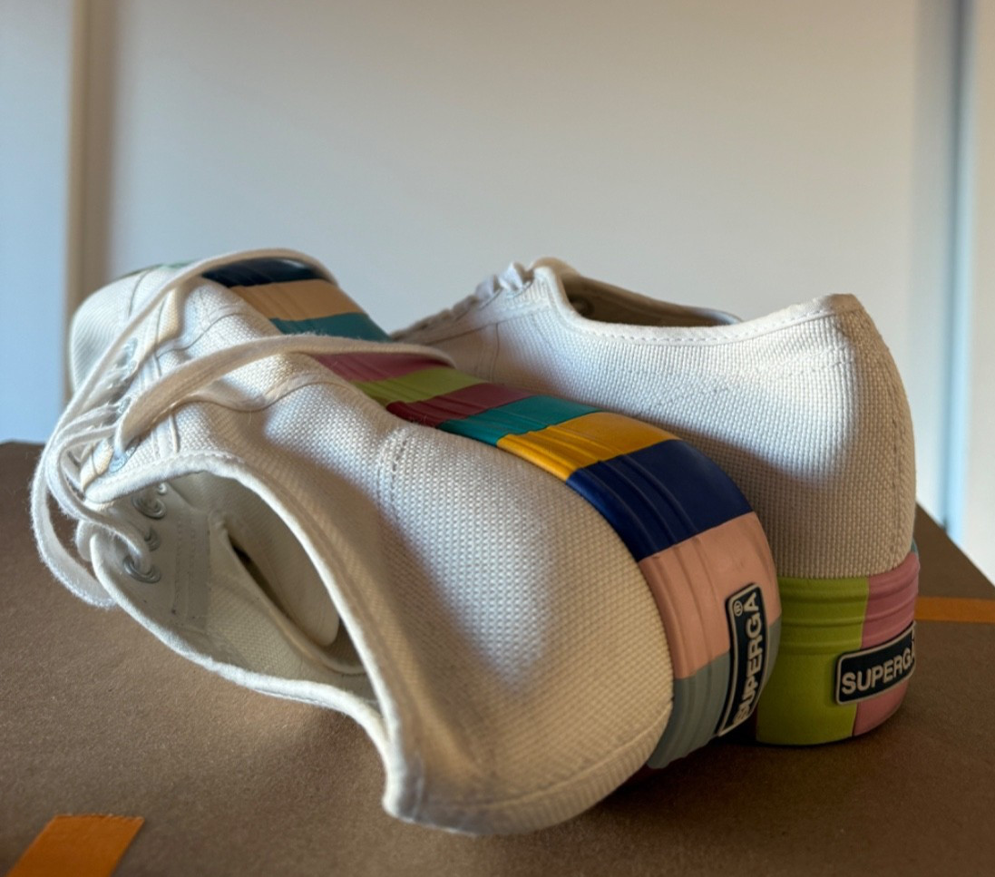 Superga Rainbow Block Platforms - image 2
