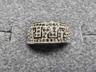 GRANDMA GRABE'S BEAUTIFUL VINTAGE 925 STERLING SILVER MEANDER 4.64G RING SIZE 7