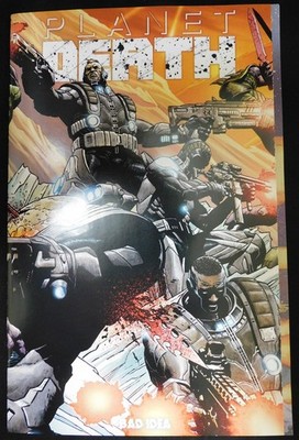 PLANET DEATH #0 BAD IDEA GATEFOLD WRAPAROUND VARIANT COMIC 1:500 QUESADA 2025 NM