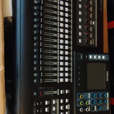 #ad TASCAM DP 24SD Digital Mixer 24 Channel XLR TRS RCA 3 Band EQ Phantom Power $575.00