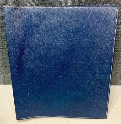 VRD Spel-Binder PG-14 W/sheet Protectors 11x14  blue New Old Stock