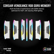Corsair Vengeance RGB DDR5 RAM (2x16GB) 6000MHz (CMH32GX5M2D6000C36W) 8