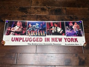 Nirvana Live at Reading Poster | eBay