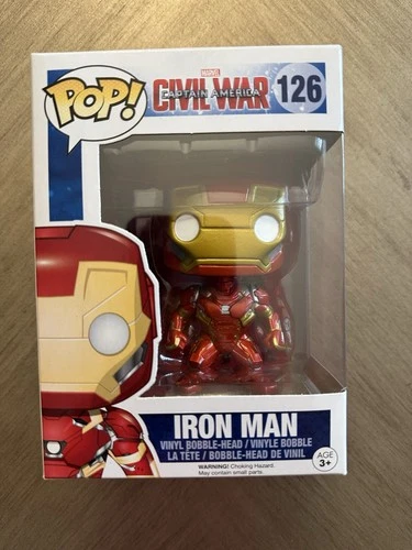 Funko Pop! Marvel Civil War 126 Iron Man New Sealed