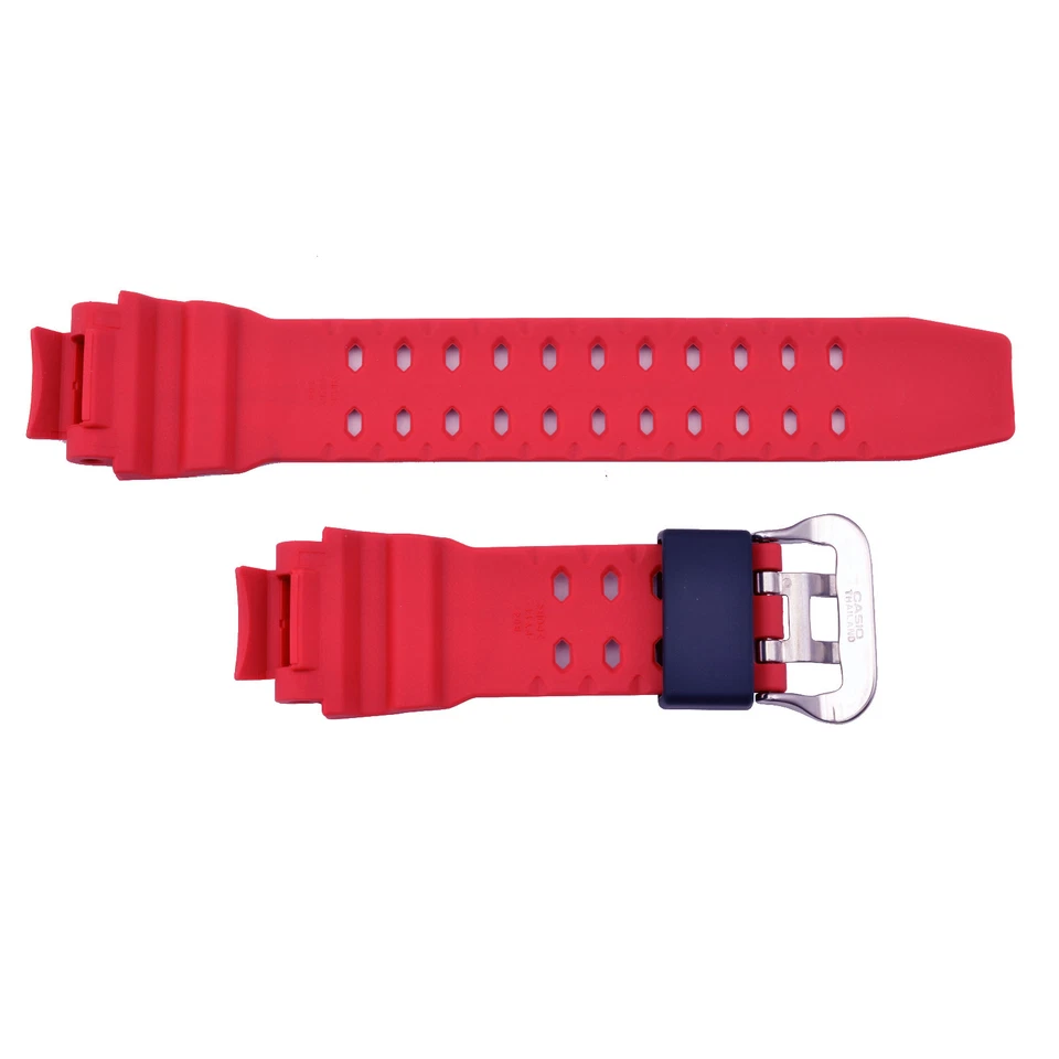 Casio G-Shock GA-1000-4B Red Watch Band & Black Bezel Top & Bottom Rubber Set - Image 4 of 4