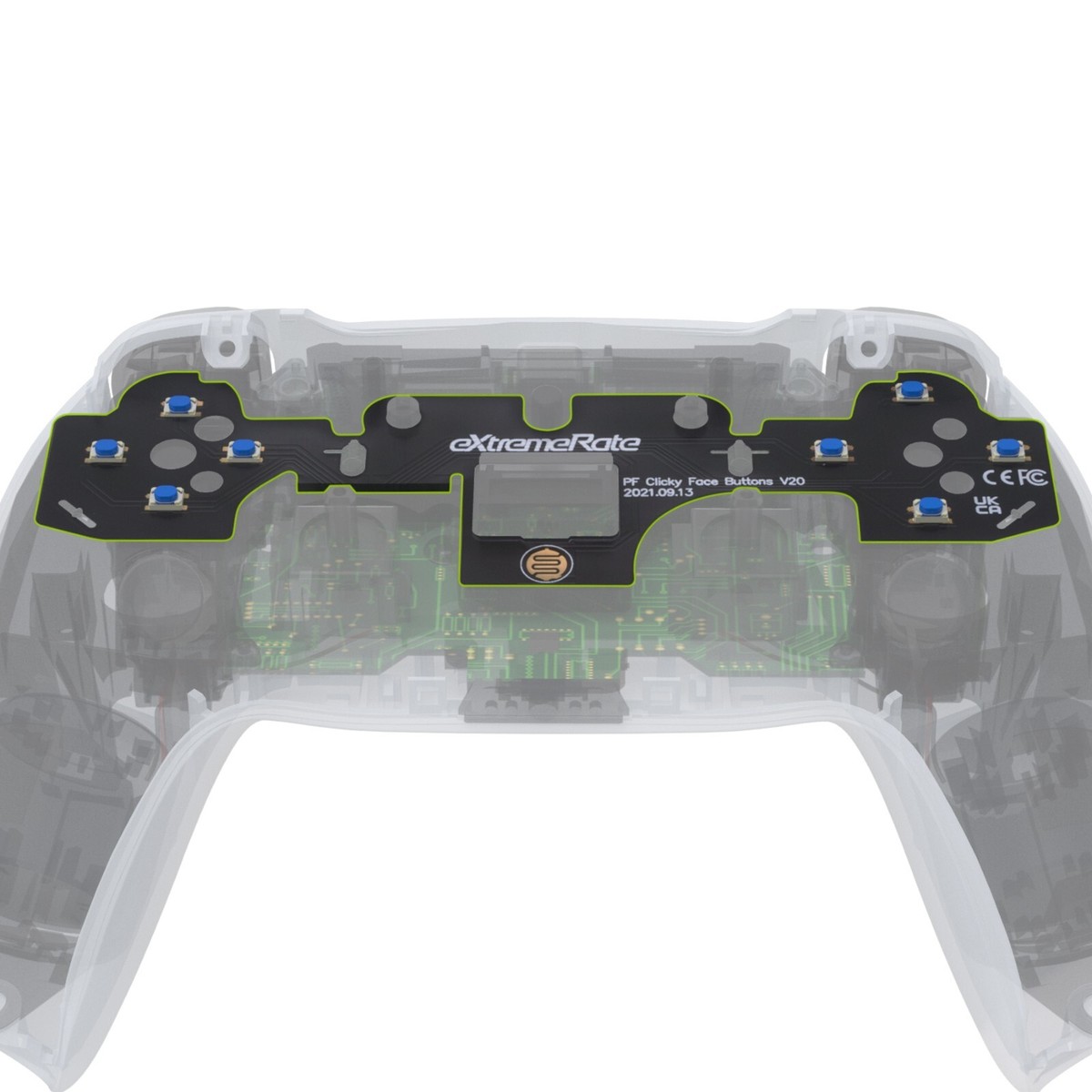 eXtremeRate Face Clicky Kit V2 Mouse Click Kit for PS5 Controller 