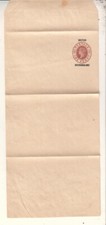 England British Bechuanaland Queen Victoria One Penny news wrapper postal cover