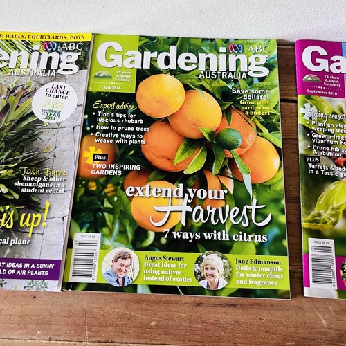 Gardening Australia Magazines x 3 Growing Small Spaces Bees Citrus Trees 2016 #g - Picture 8 of 24