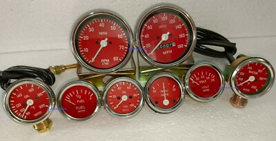 #ad #ad Smiths 52mm Kit Temp Oil Fuel Oil Temp Volt Amp rpmspeedometer 85 mm $40.50