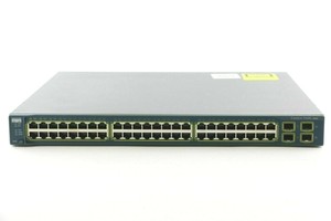 Lot-of-2-Cisco-Catalyst-3560G-48-Port-Gigabit-Switch-WS-C3560G-48TS-S-V03-BH