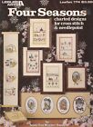 Four Seasons Cross Stitch Needlepoint Pattern Leisure Arts Leaflet 174