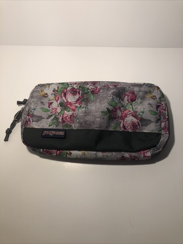 Jansport pixel pouch ZIP makeup bag 