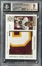 2020 PANINI ENCASEDSUBSTANTIAL ROOKIE SWATCHESGOLD#11 CHASE YOUNG RC /25
