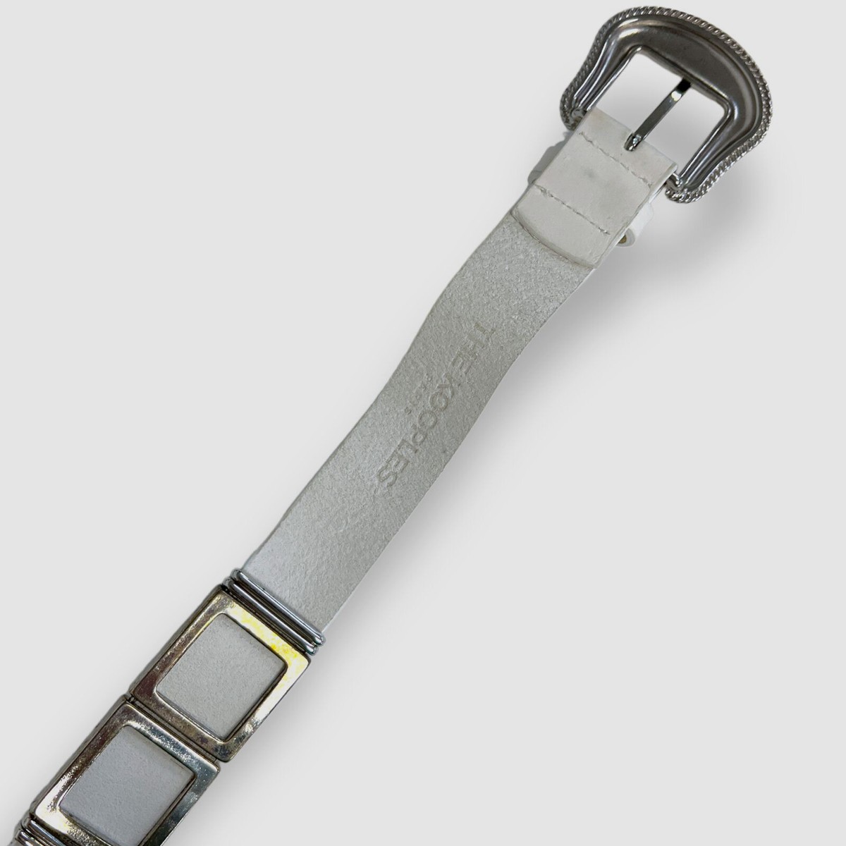 $235 The Kooples Women Leather belt with metallic pieces size Small NWT $210 The Kooples Women main image 3