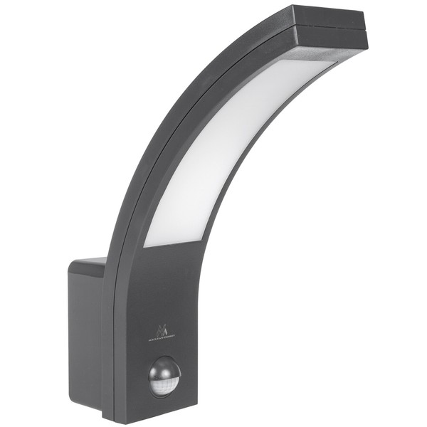 Lámpara LED Sensor Movimiento 750lm 10W IP54 Maclean MCE244 GR