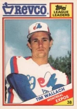 1988 Topps Revco League Leaders Baseball 6 Tim Wallach
