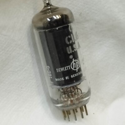 Tube électronique 6H6 GE - NOS (New Old Stock) - Lot De 1 Pièce - Neuf Jamais Utilisé