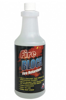 NEW! COLD FIRE 32-oz. FIRE BLOCK RETARDANT, FB32R