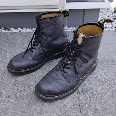 Dr. Martens Stussy Collaboration Boots 8 Holes Black 27Cm In Good 