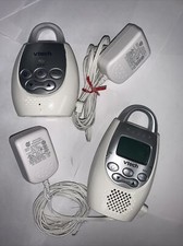 Vtech Baby Monitor DM221PU  DM221BU with Power Adapters Parent  Baby Units