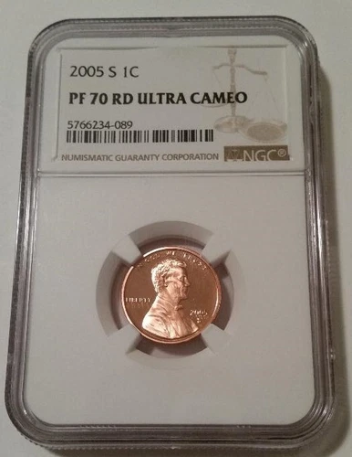 2005 S Lincoln Memorial Cent Proof PF70 RED UC NGC