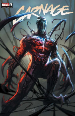 CARNAGE #1 (STEPHEN SEGOVIA EXCLUSIVE VARIANT)(2022) COMIC BOOK