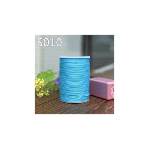 Professional 3 Strands Waxed Lined Thread 0.45mm 148M hand sewing leathercraft - Picture 11 of 13