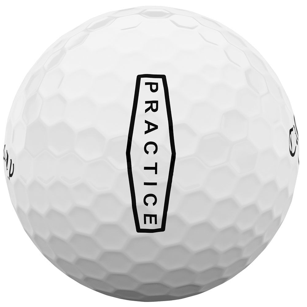 Men's Callaway Chrome Soft Practice Golf Balls - White