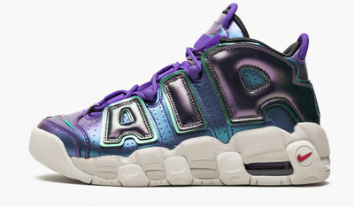Nike Air More Uptempo GS Iridescent Purple Youth Size | eBay
