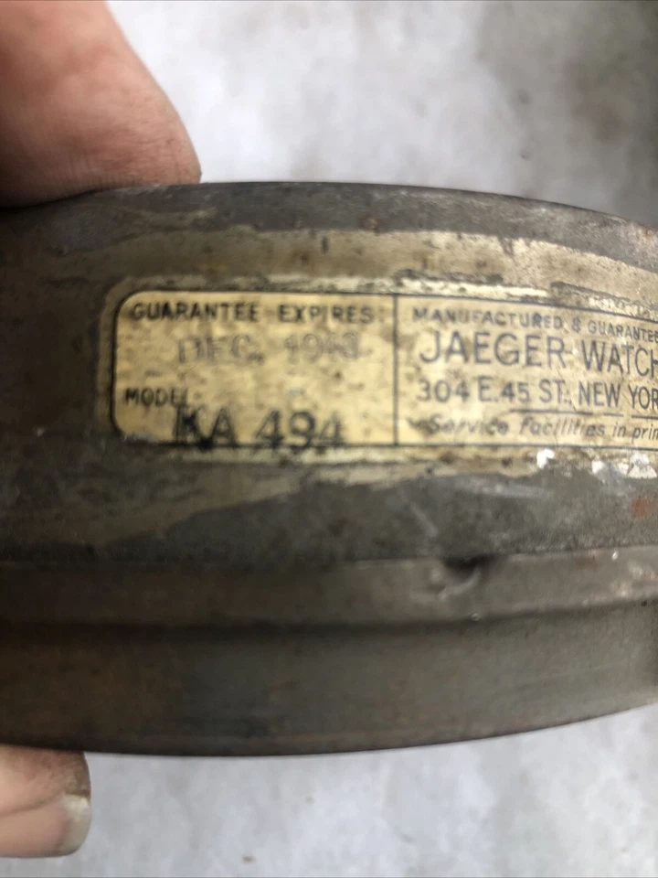 Reloj Kaiser Frazer 1948 original Foto 4 de 4