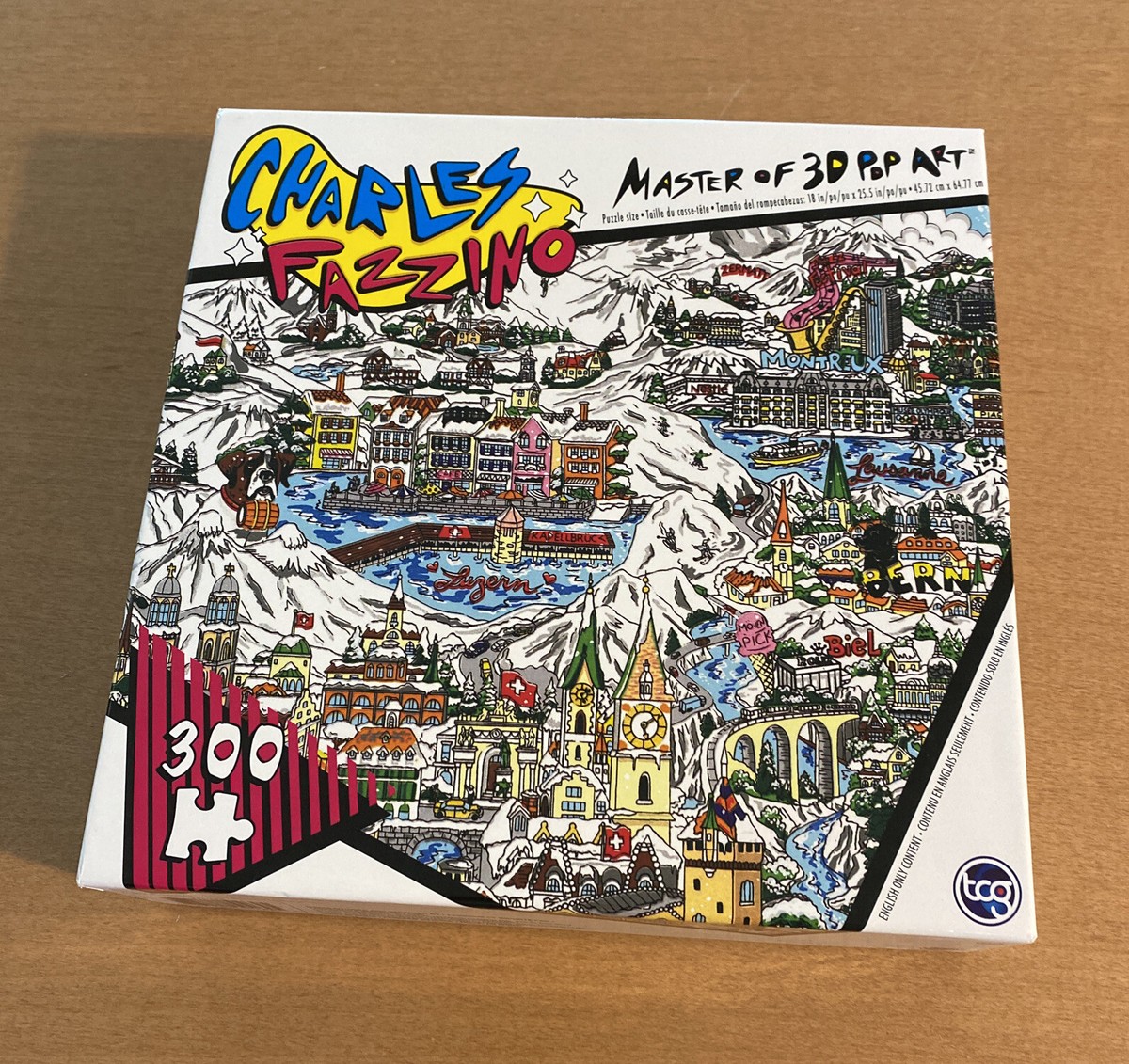 新品未開封 プレミア CHARLES FAZZINO 2000ピースパズル 新品未開封 プレミア CHARLES FAZZINO 2000ピースパズル Charles